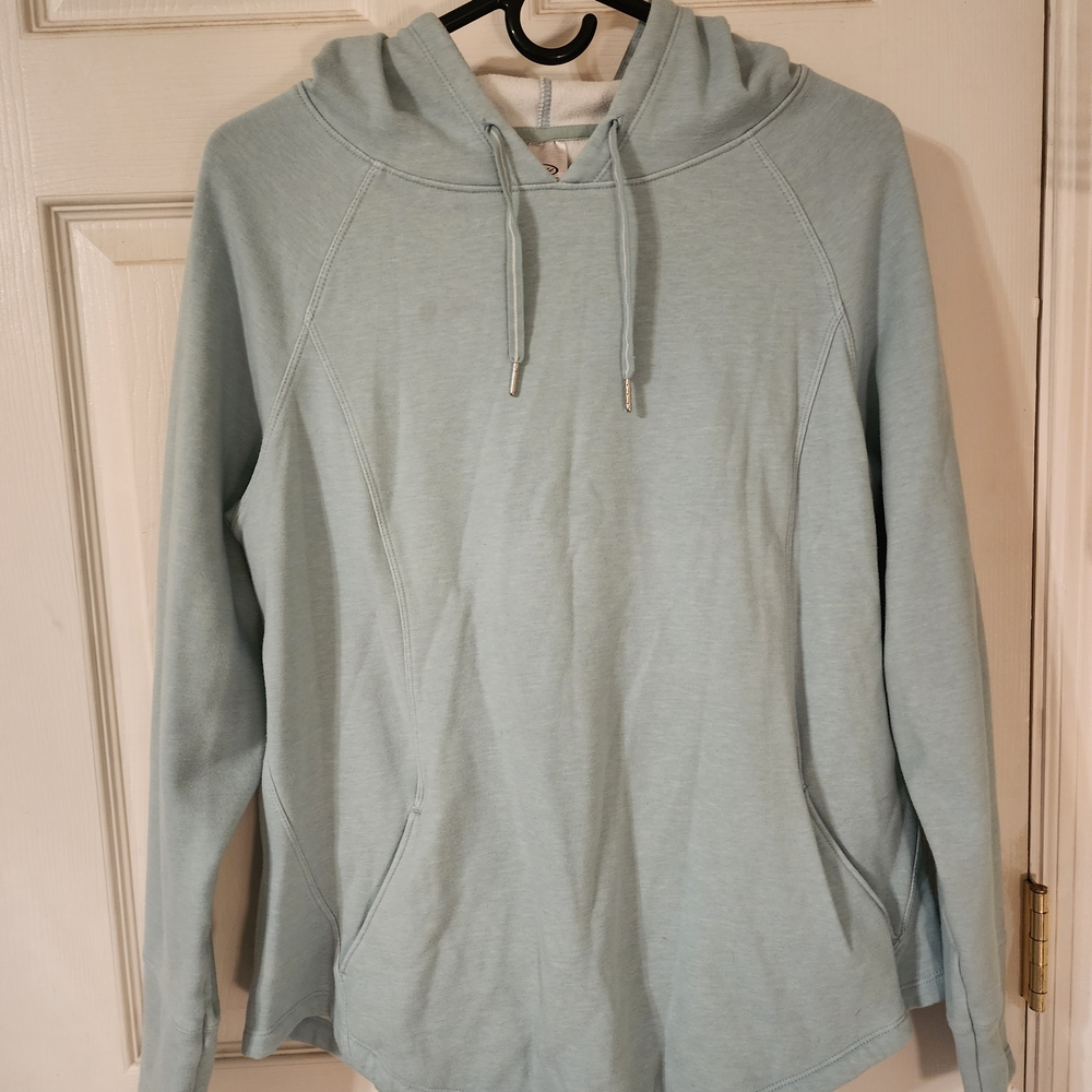 Athletic Works Men's Light Blue Hoodie Sweater